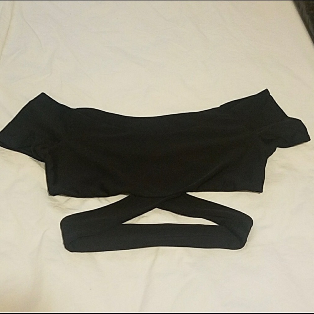 Lollipop cross cross top sz m